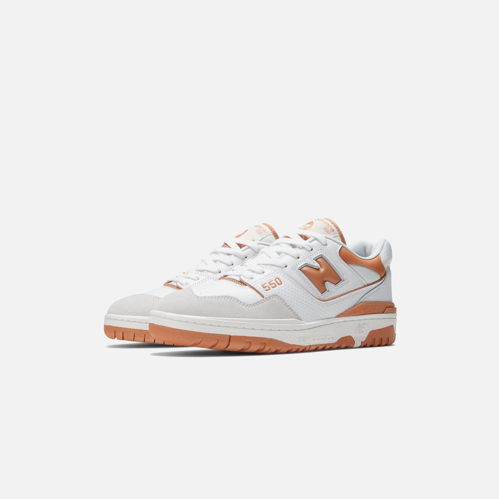 Cheap New Balance 550 Orange / White