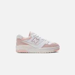 Online New Balance 550 White / Pink Sand / Sea Salt