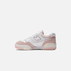 Online New Balance 550 White / Pink Sand / Sea Salt