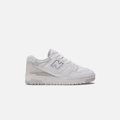 New New Balance 550 White / Rain Cloud / Light Aluminum