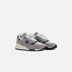 Store New Balance 998 Made In Usa Dark Grey / Light Grey / Blue