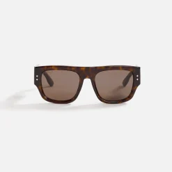 Store Gucci 002 Sunglasses Havana / Brown