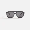 Outlet Gucci 001 Sunglasses Black / Grey