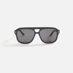 Outlet Gucci 001 Sunglasses Black / Grey
