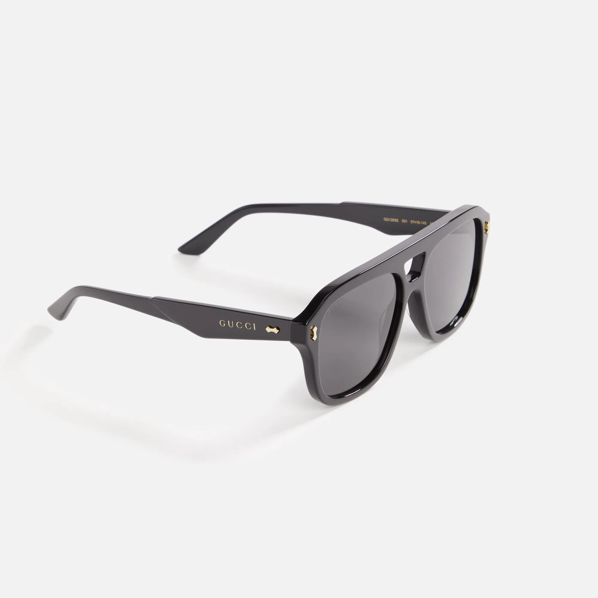 Outlet Gucci 001 Sunglasses Black / Grey