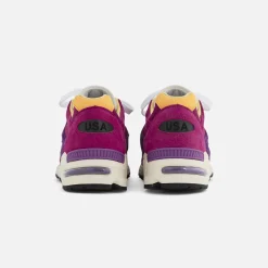 Cheap New Balance 990 V2 Pink / Purple / Yellow