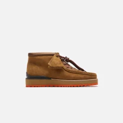 Best Moncler 1952 X Clarks Wallabee Khaki / Orange