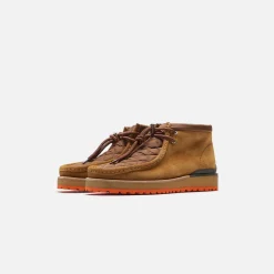 Best Moncler 1952 X Clarks Wallabee Khaki / Orange