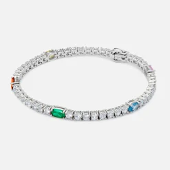 Best Hatton Labs Accent Tennis Bracelet Sterling Silver