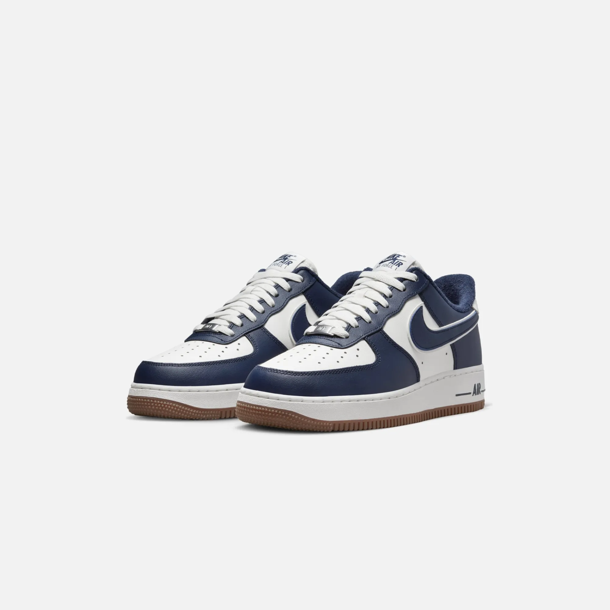 Outlet Nike Air Force 1 `07 Lv8 Sail / Midnight Navy-Gum Med Bro