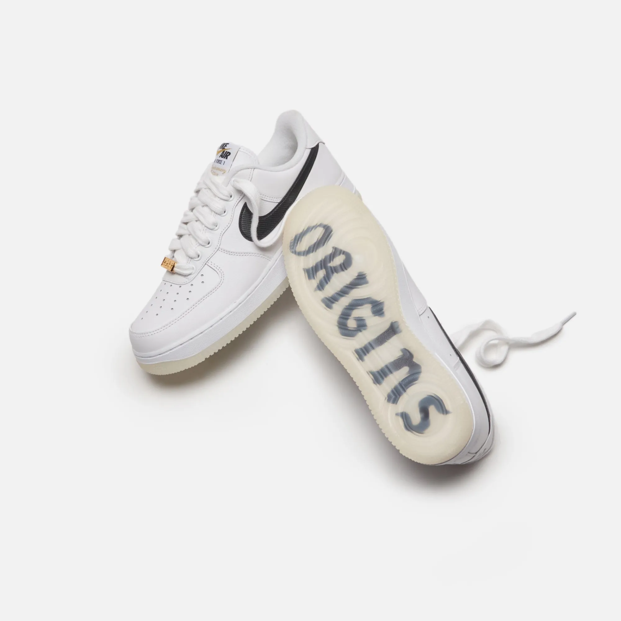 New Nike Air Force 1 '07 Prm Ny Uptown Origins White