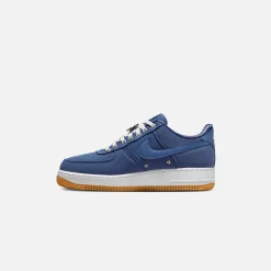 Best Nike Air Force 1 Low Prm Diffused Blue / White / Metallic Silver / Black