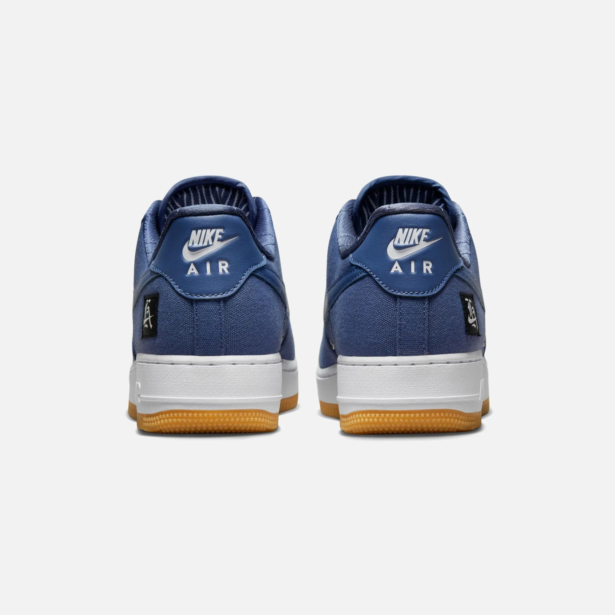 Best Nike Air Force 1 Low Prm Diffused Blue / White / Metallic Silver / Black