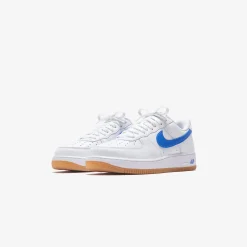 New Nike Air Force 1 Low Retro White / Royal Blue / Gum / Yellow
