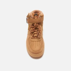 Clearance Nike Air Force 1 Mid '07 Flax / Gum Light Brown / Black / Wheat