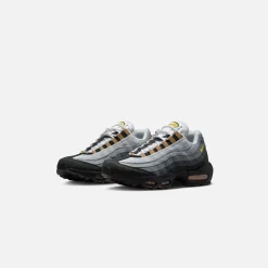 Cheap Nike Air Max 95 Icons White / Wolf Grey / Cool Grey / Yellow Strike
