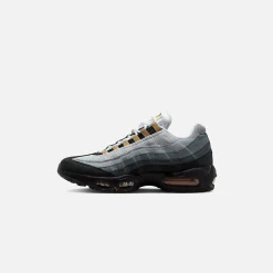 Cheap Nike Air Max 95 Icons White / Wolf Grey / Cool Grey / Yellow Strike