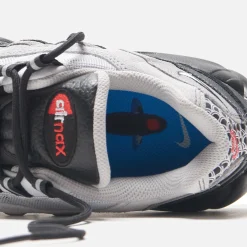 Shop Nike Air Max 95 Prm Black / White / Pure Platinum / Light Smoke Grey