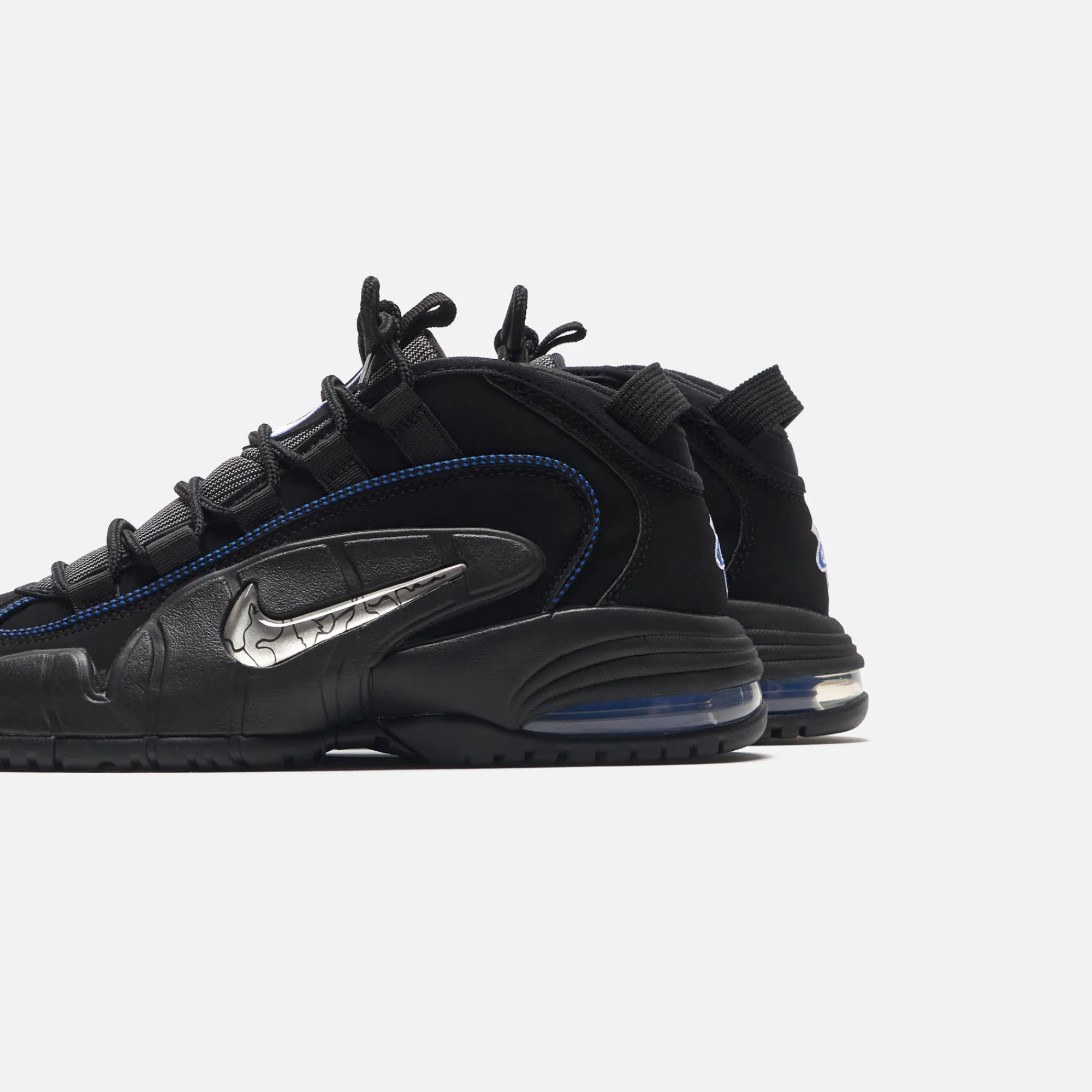 Cheap Nike Air Max Penny Black / Metallic Silver / Varsity Royal