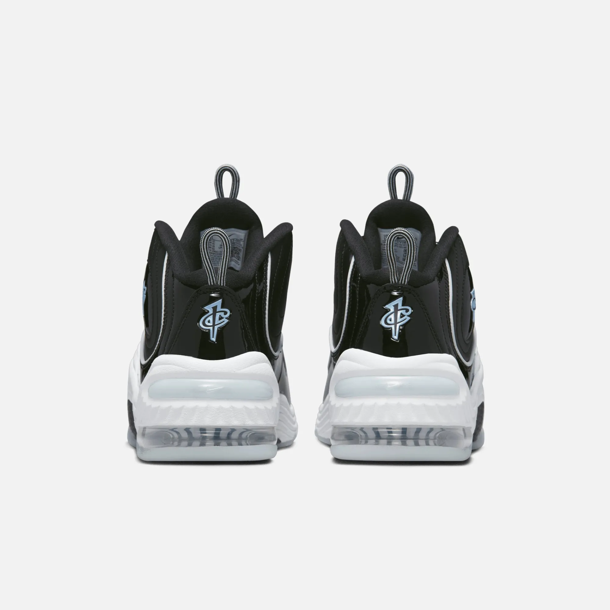 Online Nike Air Penny 2 Black / Multi Color / White / Football Grey