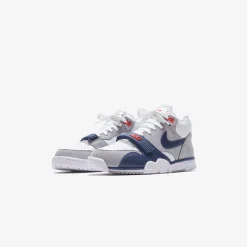 Best Nike Air Trainer 1 White / Midnight Navy / Med Grey / Chile Red
