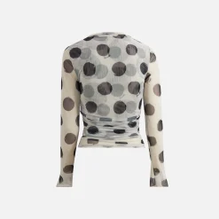 Best Sale Simon Miller Aku Top Macadamia / Black Dot