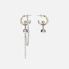 Flash Sale Justine Clenquet Alexa Earrings Gold / Palladium