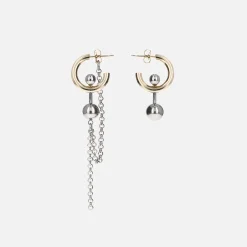 Flash Sale Justine Clenquet Alexa Earrings Gold / Palladium