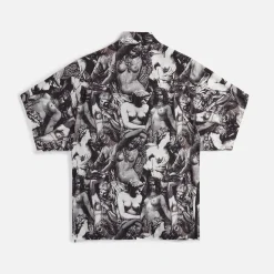 Sale Undercover All Over Print Shirt Black