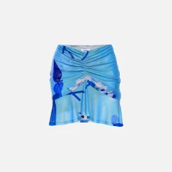 Hot Miaou Alva Skirt Blue Lotus
