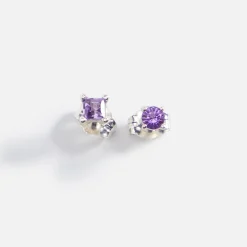 Hot Martine Ali Amethyst Prince Set Silver