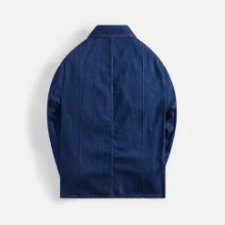 New Loewe Anagram Workwear Jacket Navy Blue