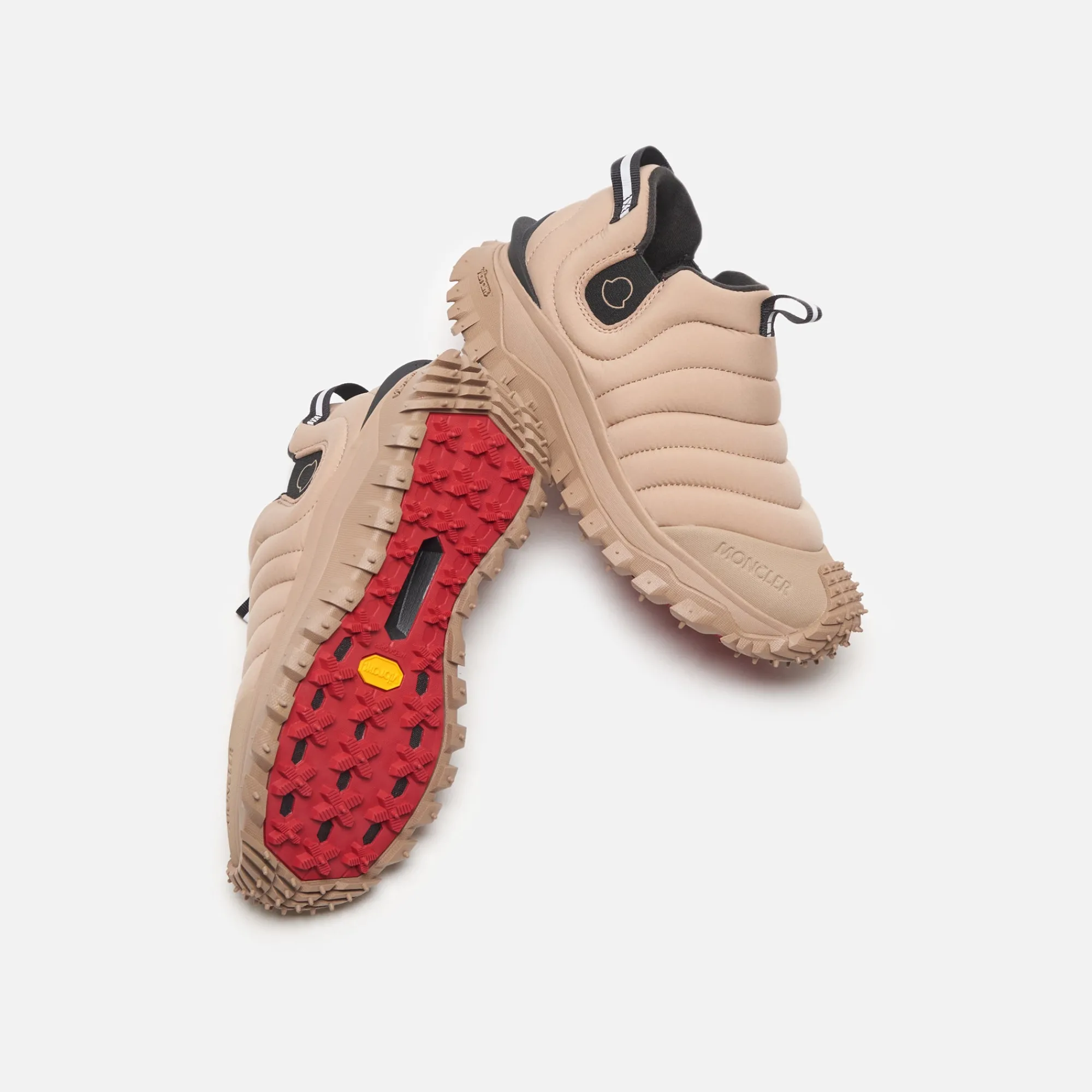 Flash Sale Moncler Apres Trail Low Top Sneakers Beige