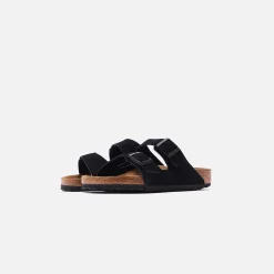 Shop Birkenstock Arizona Soft Footbed Suede Black