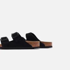 Shop Birkenstock Arizona Soft Footbed Suede Black