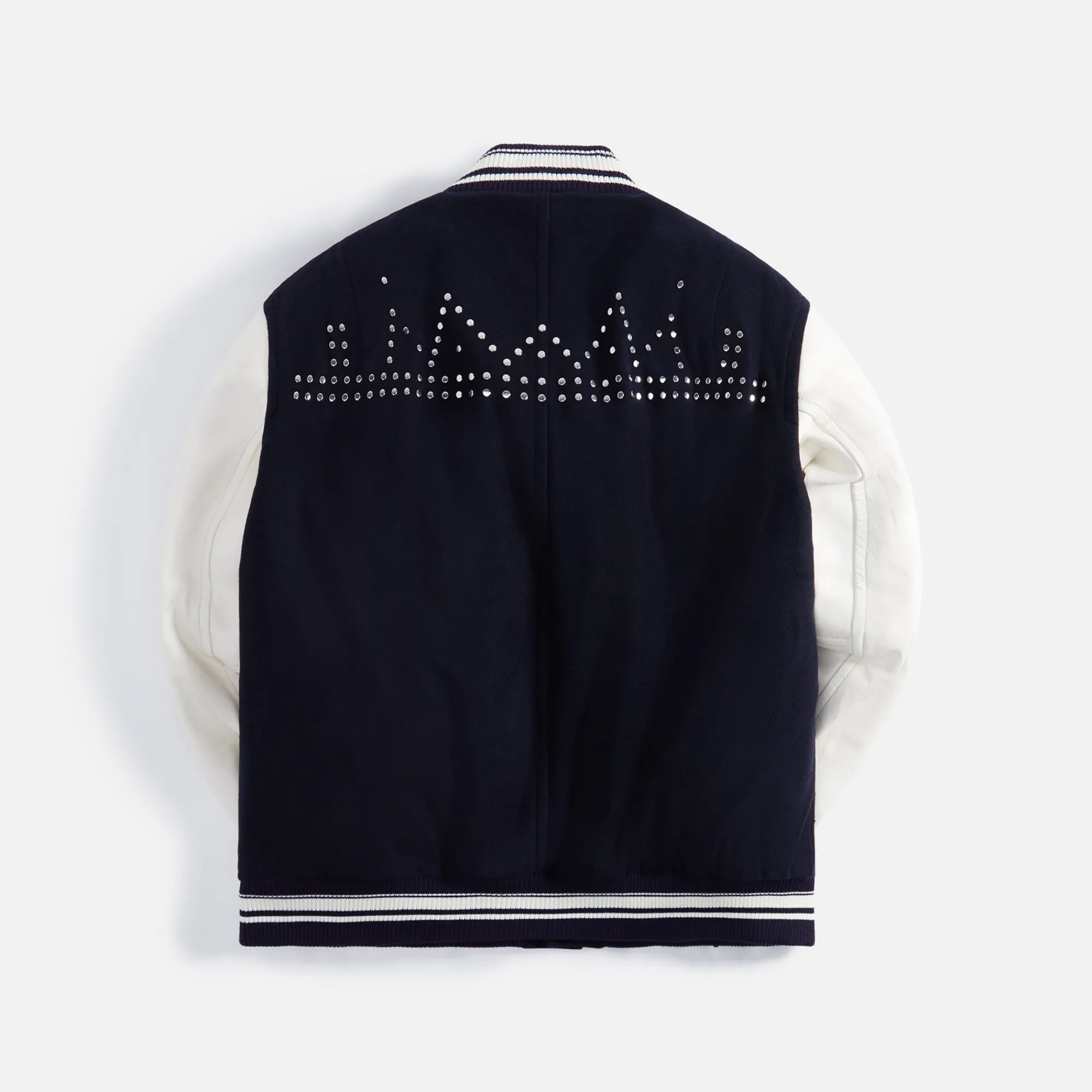 Online Wales Bonner Ascend Varsity Jacket Navy / Ivory