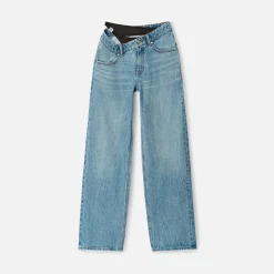 Hot T by Alexander Wang Asymmetric Waistband Jean With Bikini Vintage