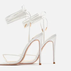 Hot Femme LA Athens Lace Up Ivory