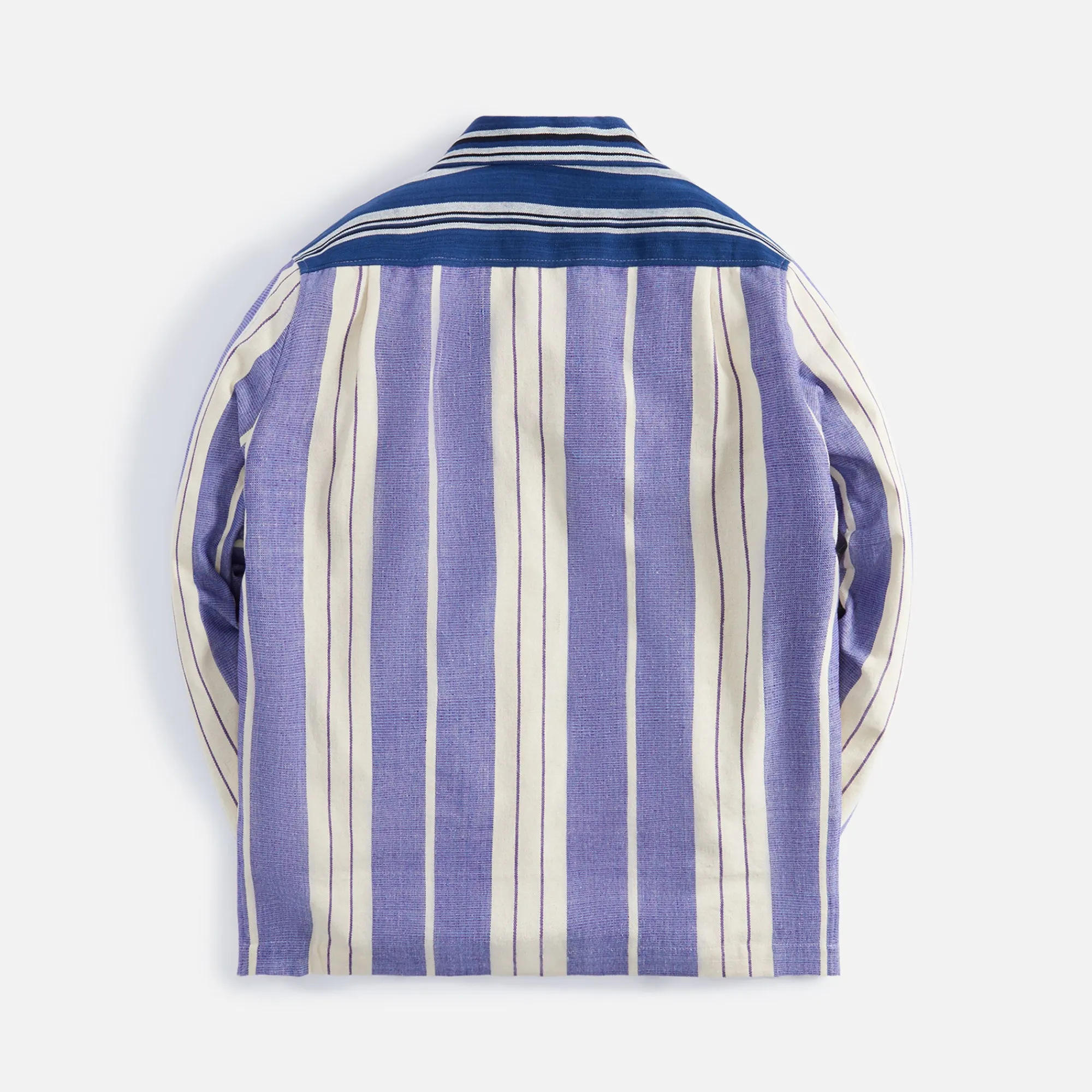 Shop Wales Bonner Atlantic Jacket Blue / White