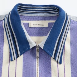 Shop Wales Bonner Atlantic Jacket Blue / White