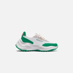 Discount Casablanca Atlantis Sneaker Leather White / Green