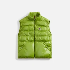 Outlet Moncler Aube Vest Lime Green