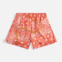 Online Rhude Bandana Trunks Orange