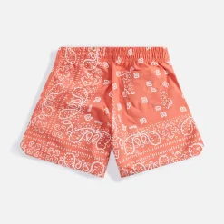 Online Rhude Bandana Trunks Orange