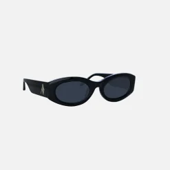 Discount The Attico Berta Frames Black With Grey Lens