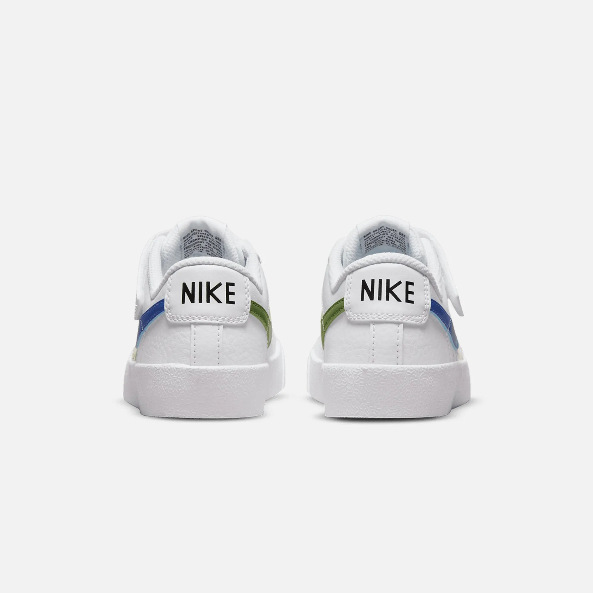 Online Nike Blazer Low `77 White / Medium Blue / Chlorophyll / Black