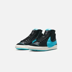 Fashion Nike Blazer Low `77 Jumbo Black / Baltic Blue / Sail
