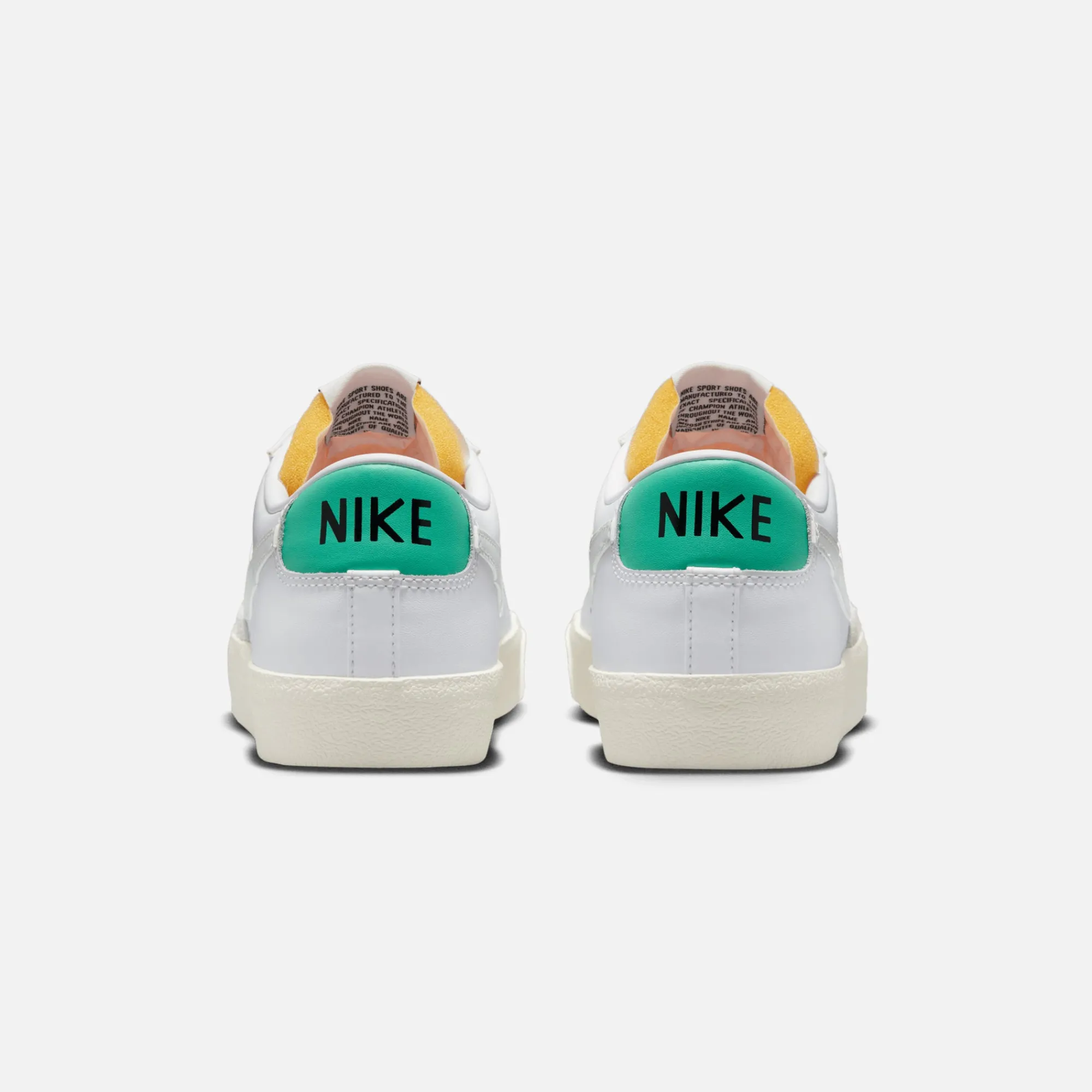 Discount Nike Blazer Low `77Vintage White / Grey Fog / Light Menta / Sainta