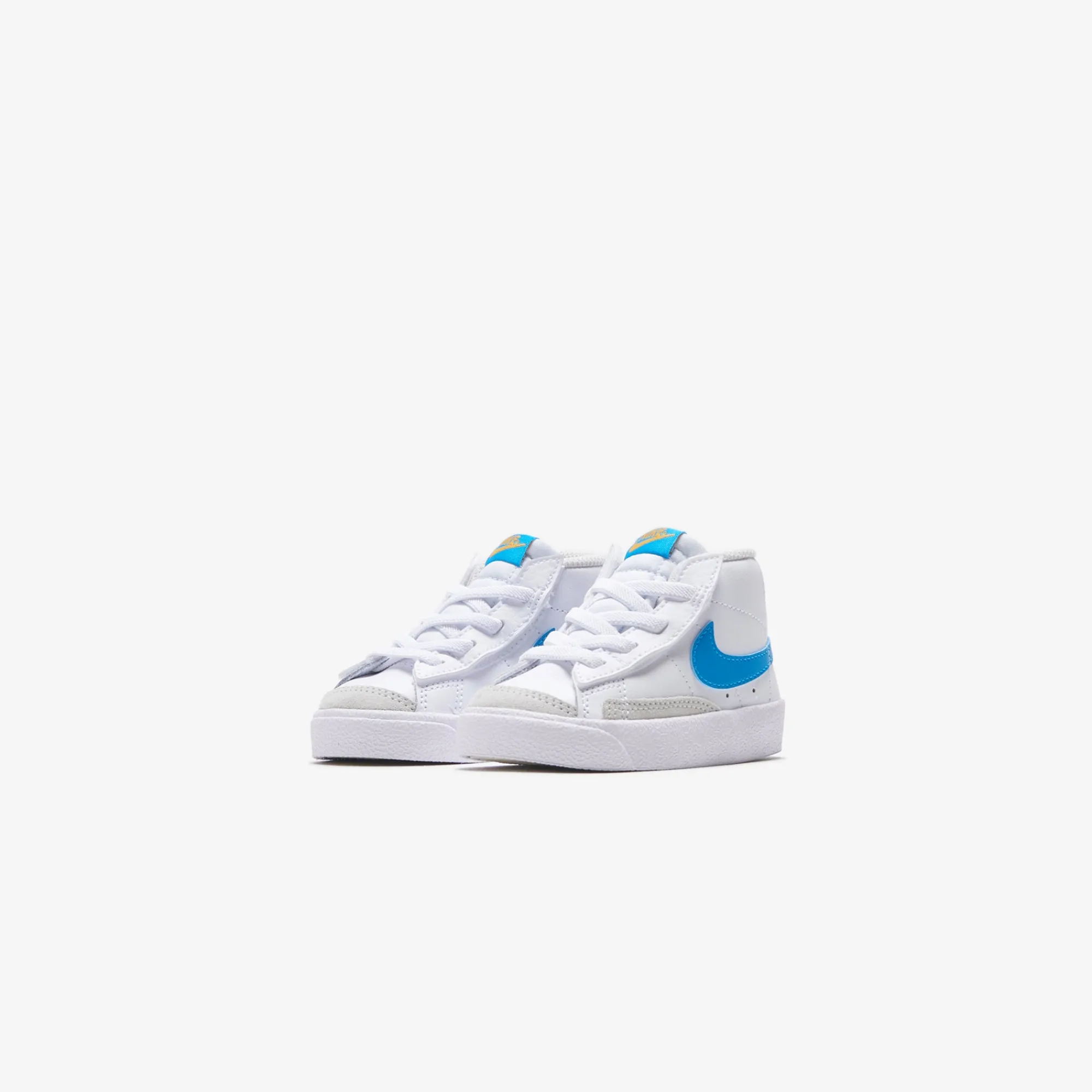 Clearance Nike Blazer Mid `77 White / Laser Blue / Yellow Ochre / Light Bone