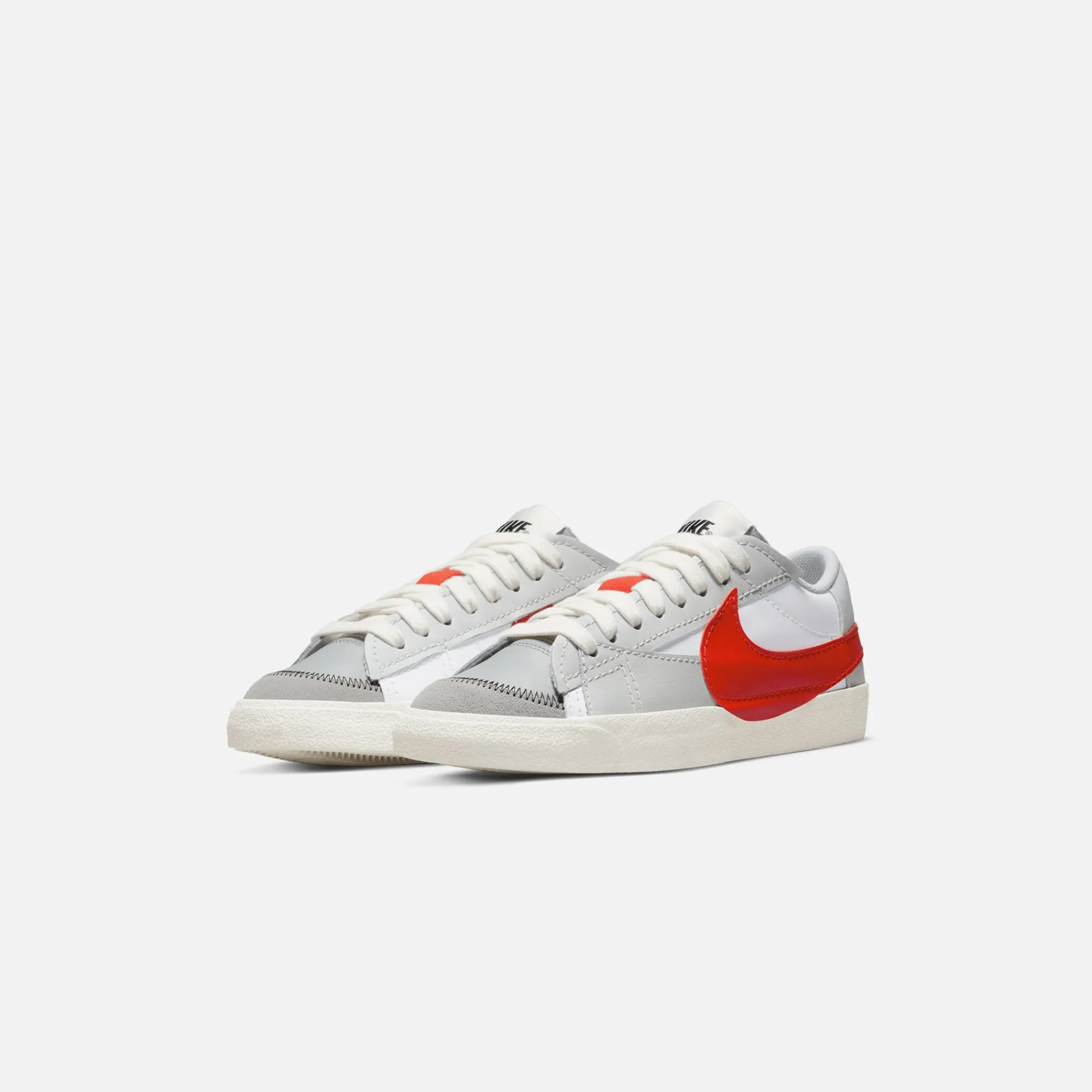 Shop Nike Blazer Mid `77 Jumbo White / University Red / Photon Dust